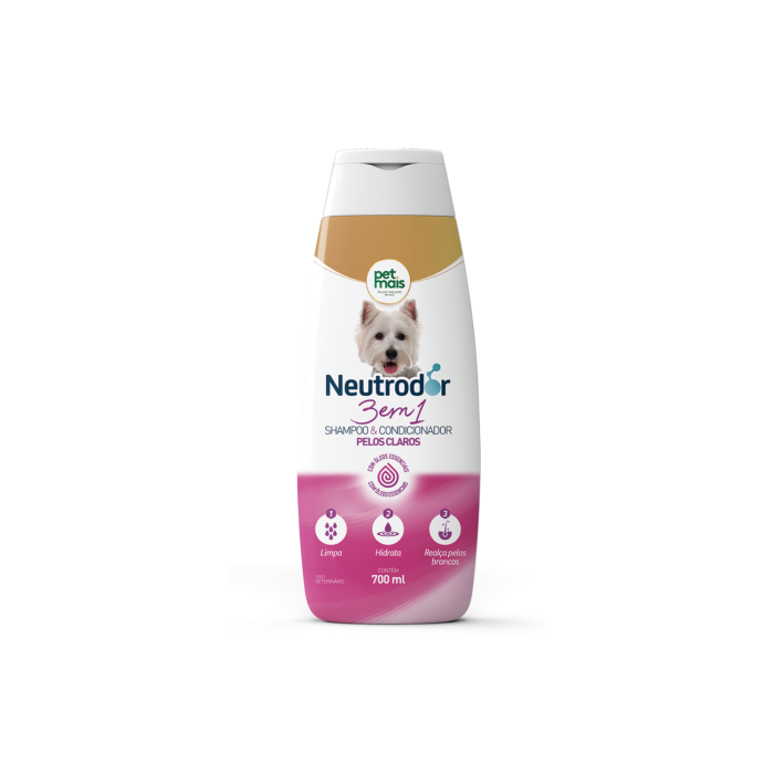 Shampoo Neutrodor Pelos Claros 3 em 1