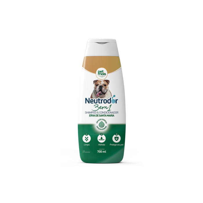 Shampoo Neutrodor Erva Santa Maria 3 em 1